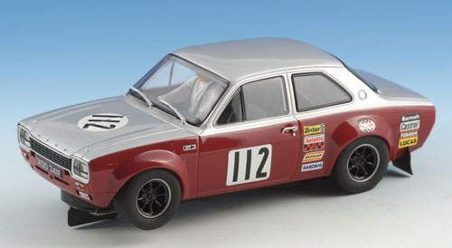 SCALEXTRIC Ford Escort MK I silver-red